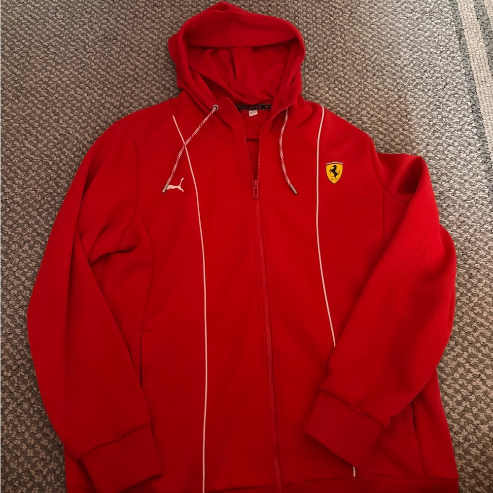Scuderia Ferrari Puma Red Men's Jacket